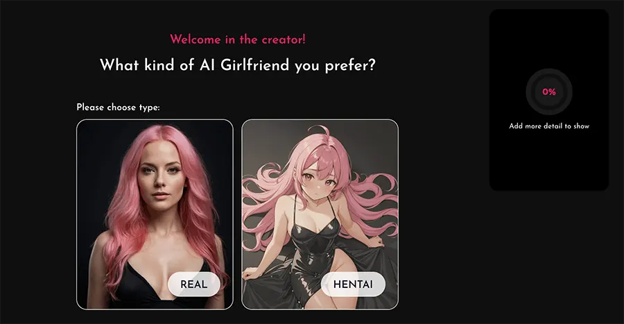 Various types of AI generated porn